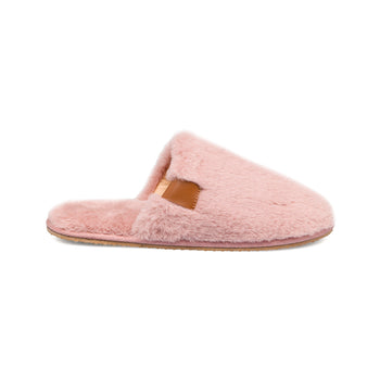 Pantofole rosa da donna in pelliccia sintetica Lora Ferres, Ciabatte Donna, SKU p411000306, Immagine 0
